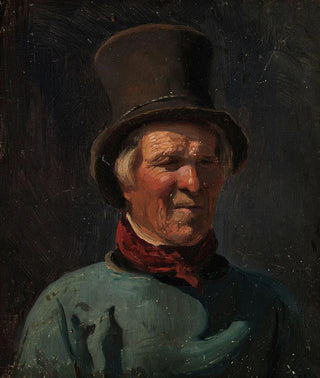 Adolph Tidemand - Man with Hat.webp