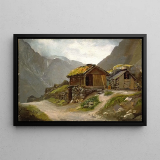 Adolph Tidemand - View from Gudvangen.webp