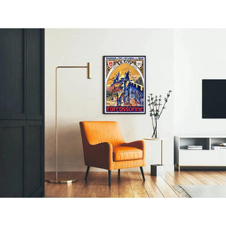 Affiche Carcassonne Vintage