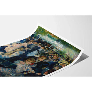 Affiche Le Bal du moulin de la Galette - Pierre-Auguste Renoir