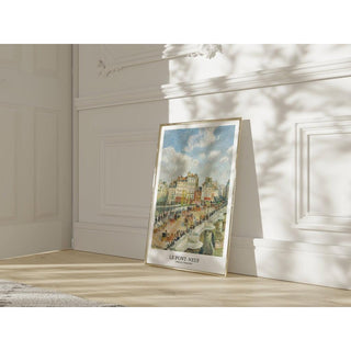 Affiche Paris - Le Pont-Neuf - Camille Pissarro