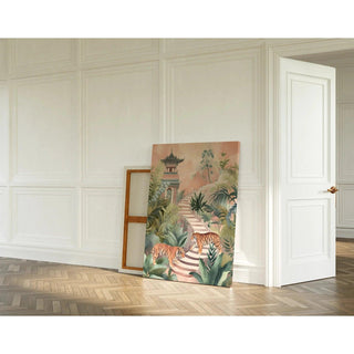 Affiche Tigres et Temple