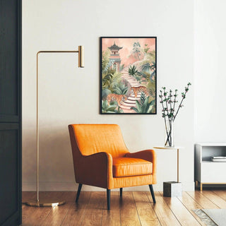 Affiche Tigres et Temple