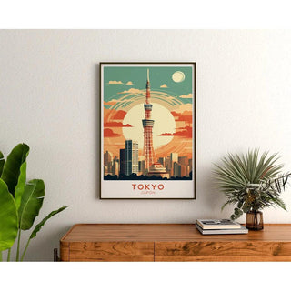 Affiche Tokyo Vintage