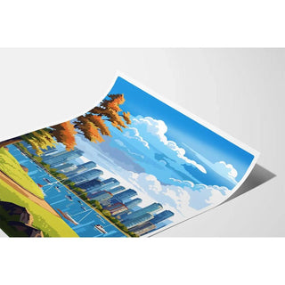 Affiche Vancouver Vintage