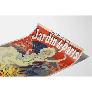 Affiche vintage - Jardin de Paris, Champs-Élysées