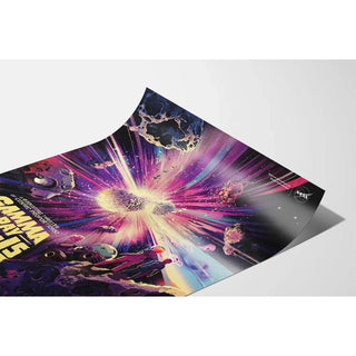 Affiche vintage NASA - Gamma Ray Ghouls 2020