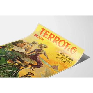 Affiche vintage - Terrot & Cie, Bicyclettes de Tourisme par Nicolas Tamagno