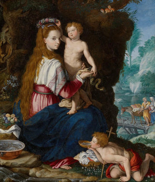 Alessandro Allori - Madonna with the Infant Saint John the Baptist.webp
