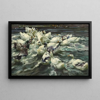 Alexander Koester - Enten in Teich.webp