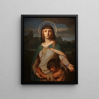 Alexandre Cabanel - Saint Monica in a Landscape.webp