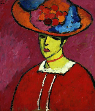 Alexej von Jawlensky - Schokko With WideBrimmed Hat.webp