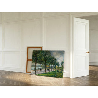 Allée de châtaigniers - Alfred Sisley | Reproduction Tableau Décoration murale affiche copie