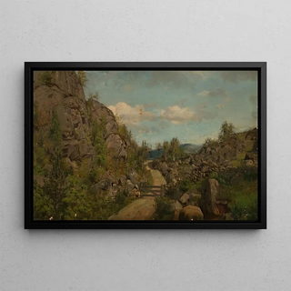 Amaldus Nielsen - Morgenstemning ved Frislandsveien Mandal.webp