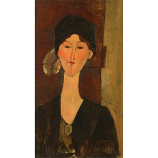 Amedeo Modigliani - Beatrice Hastings devant une porte.webp