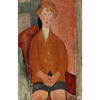 Amedeo Modigliani - Boy in Short Pants.webp