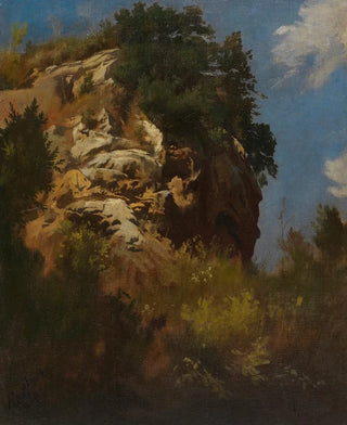 Anselm Feuerbach - Landschaft Felsgestein.webp