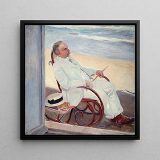 Antonio García à la plage - Joaquín Sorolla