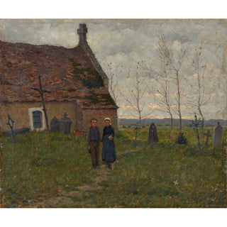 Après l'Office - Henri Le Sidaner | Reproduction Tableau Décoration murale affiche copie