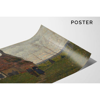 Après l'Office - Henri Le Sidaner | Reproduction Tableau Décoration murale affiche copie