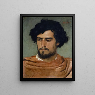 Arnold Bcklin - Head Of A Roman.webp