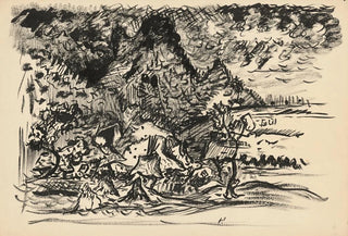 Arnold Peter WeiszKubnan - Landscape with a River Study.webp