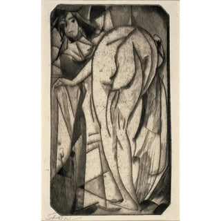 Arthur Bowen Davies - Bathing Woman and Servant.webp