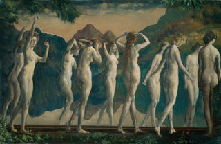 Arthur Bowen Davies - Maya Mirror of Illusions.webp