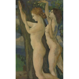 Arthur Bowen Davies - Sweet Tremulous Leaves.webp