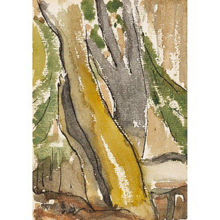 Arthur Dove - Trees Behind the House.webp