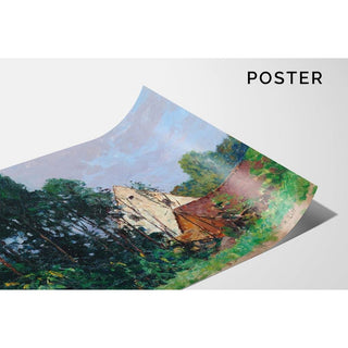 Atmosphère du soir - Alfred Zoff | Reproduction Tableau Décoration murale affiche copie