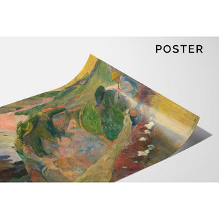 Au-dessus de la mer - Paul Gauguin | Reproduction Tableau Décoration murale affiche copie