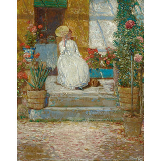 Au soleil - Childe Hassam | Reproduction Tableau Décoration murale affiche copie