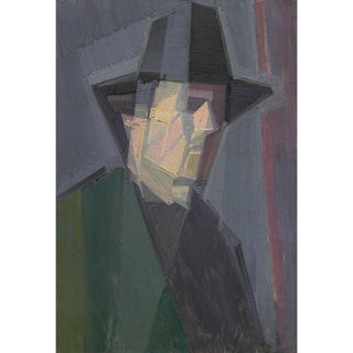 Autoportrait - Georges Valmier | Reproduction Tableau Décoration murale affiche copie