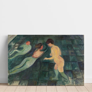 Baigneuses - Edvard Munch | Reproduction Tableau Décoration murale affiche copie