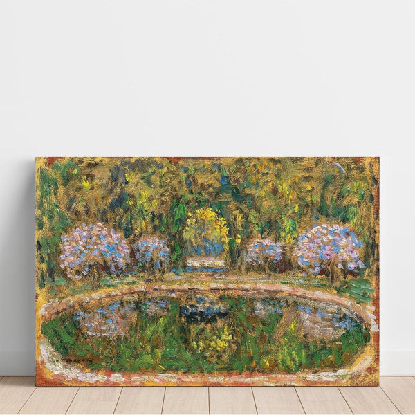 Riproduzione del dipinto Bassin de Trianon. Versailles - Henri Le Sidaner