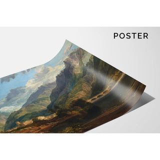 Bonneville, Savoie - Joseph Mallord William Turner | Reproduction Tableau Décoration murale affiche copie