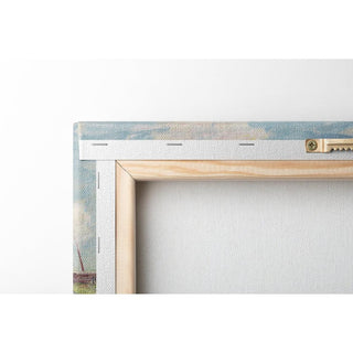 Canal du Loing à Saint-Mammès - Alfred Sisley | Reproduction Tableau Décoration murale affiche copie