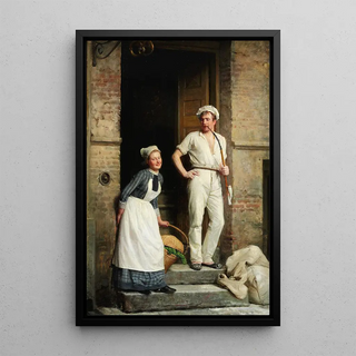 Carl Bloch - En Bager der kjler sig.webp