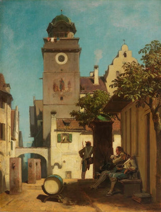 Carl Spitzweg - Die Stadtwache.webp
