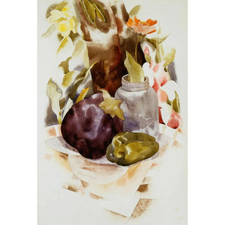 Charles Demuth - Eggplant and Green Pepper.webp