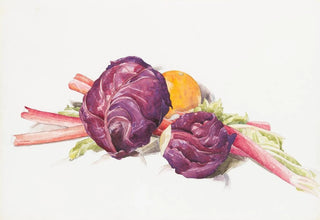 Charles Demuth - Red Cabbages Rhubarb and Orange.webp