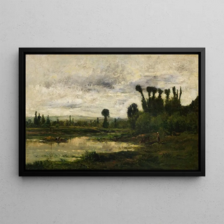 Charles Franois Daubigny - Bords de lOise Temps dOrage.webp