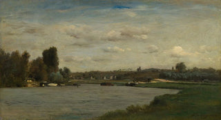 Charles Franois Daubigny - Landscape on a River.webp