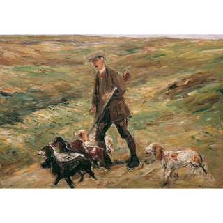 Chasseurs dans les dunes - Max Liebermann | Reproduction Tableau Décoration murale affiche copie