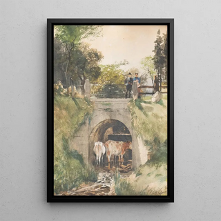 Christian Krner - At The Pond Of Externstein In The Teutoburger Land.webp