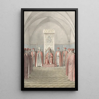 Christoffer Wilhelm Eckersberg - Elefantordenens Indstiftelse.webp