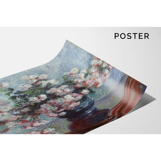 Chrysanthèmes - Claude Monet | Reproduction Tableau Décoration murale affiche copie