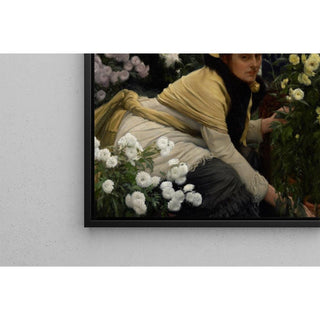 Chrysanthèmes - James Tissot | Reproduction Tableau Décoration murale affiche copie