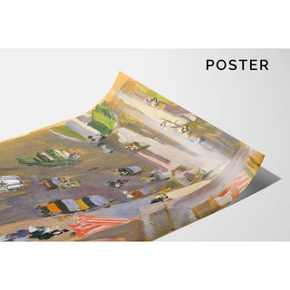 Cinquième Avenue, New York - Joaquín Sorolla | Reproduction Tableau Décoration murale affiche copie